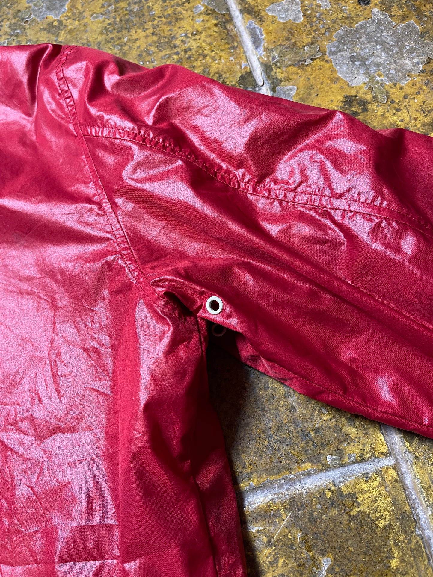 Gas Racing Jacket Honda Red Patches 2000s y2k - M