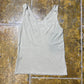 Fashion Express Sleeveless Top Khaki 2000s y2k - S