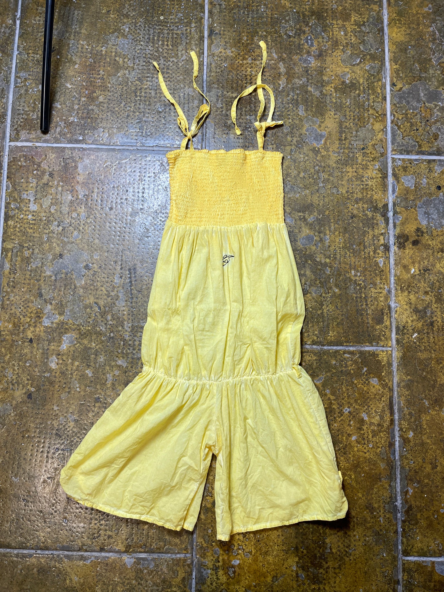 Fly Up Jump Suit Yellow 2000s y2k - M