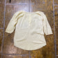 Fly Up Long Sleeve Top Yellow 2000s y2k - S
