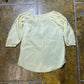 Fly Up Long Sleeve Top Yellow 2000s y2k - S