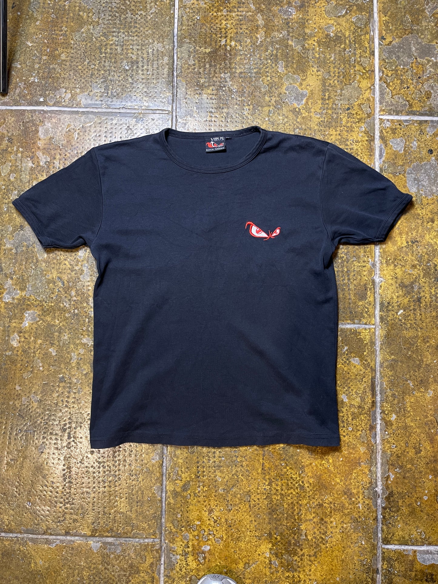No Fear Short Sleeve Top Chico Malo Black 2000s y2k - L