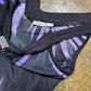 You & me Sleeveless Dress Black Purple 2000s y2k - M
