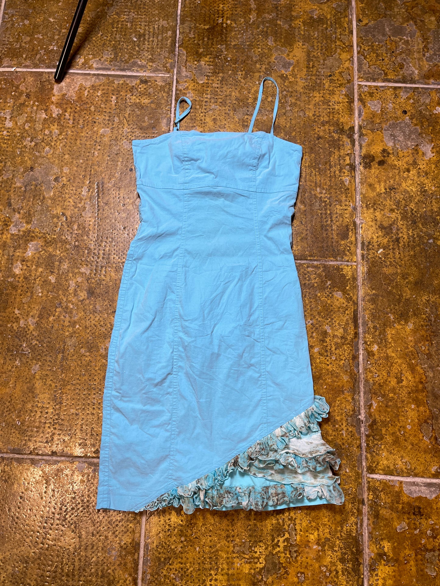 Ikito Sleeveless Dress Blue 2000s y2k Fairy - L