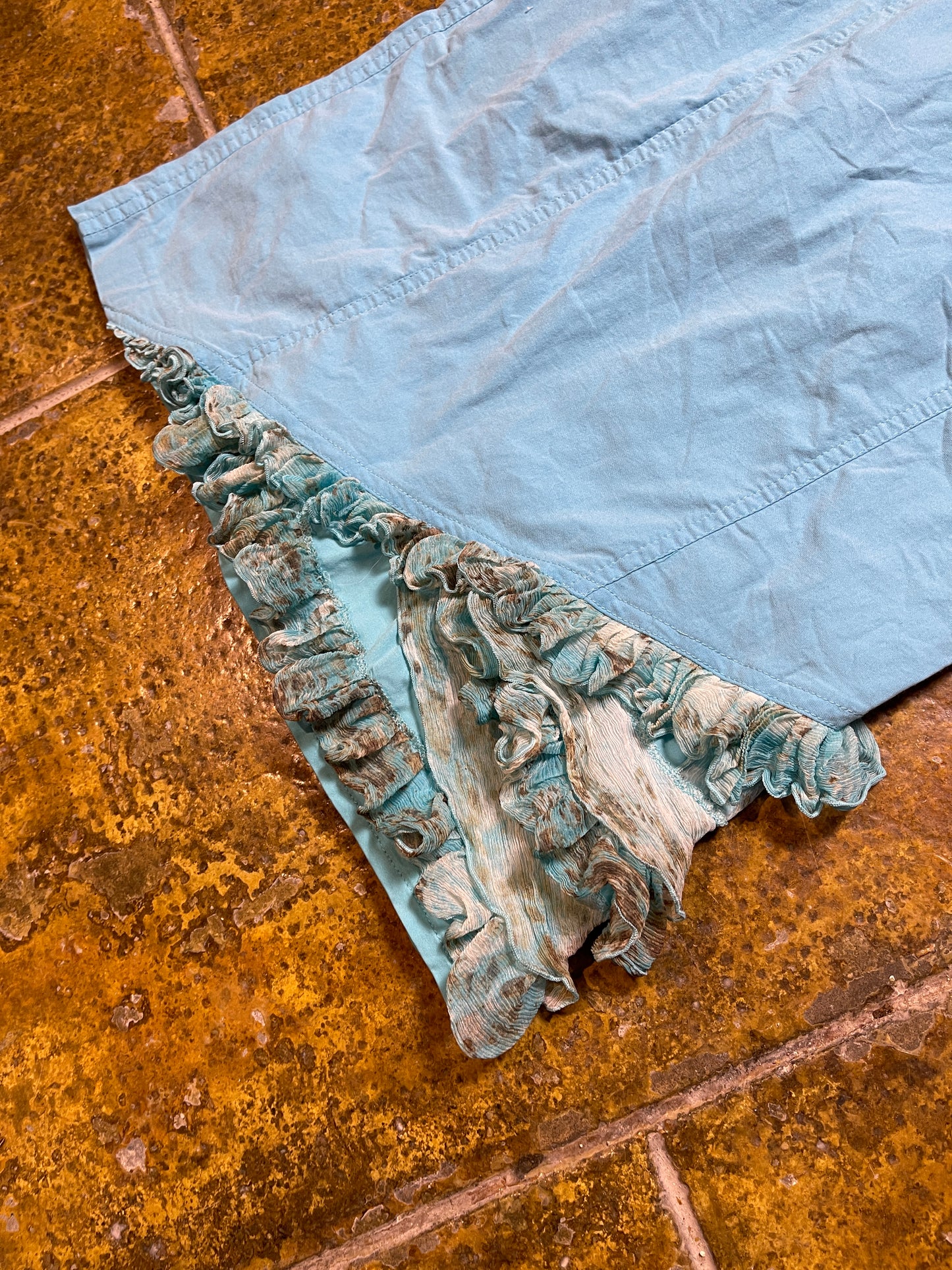 Ikito Sleeveless Dress Blue 2000s y2k Fairy - L
