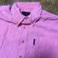 VIntage Kappa Sleeveless Shirt Pink White - M