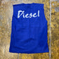 Diesel Tank Top Blue 2000s y2k - L
