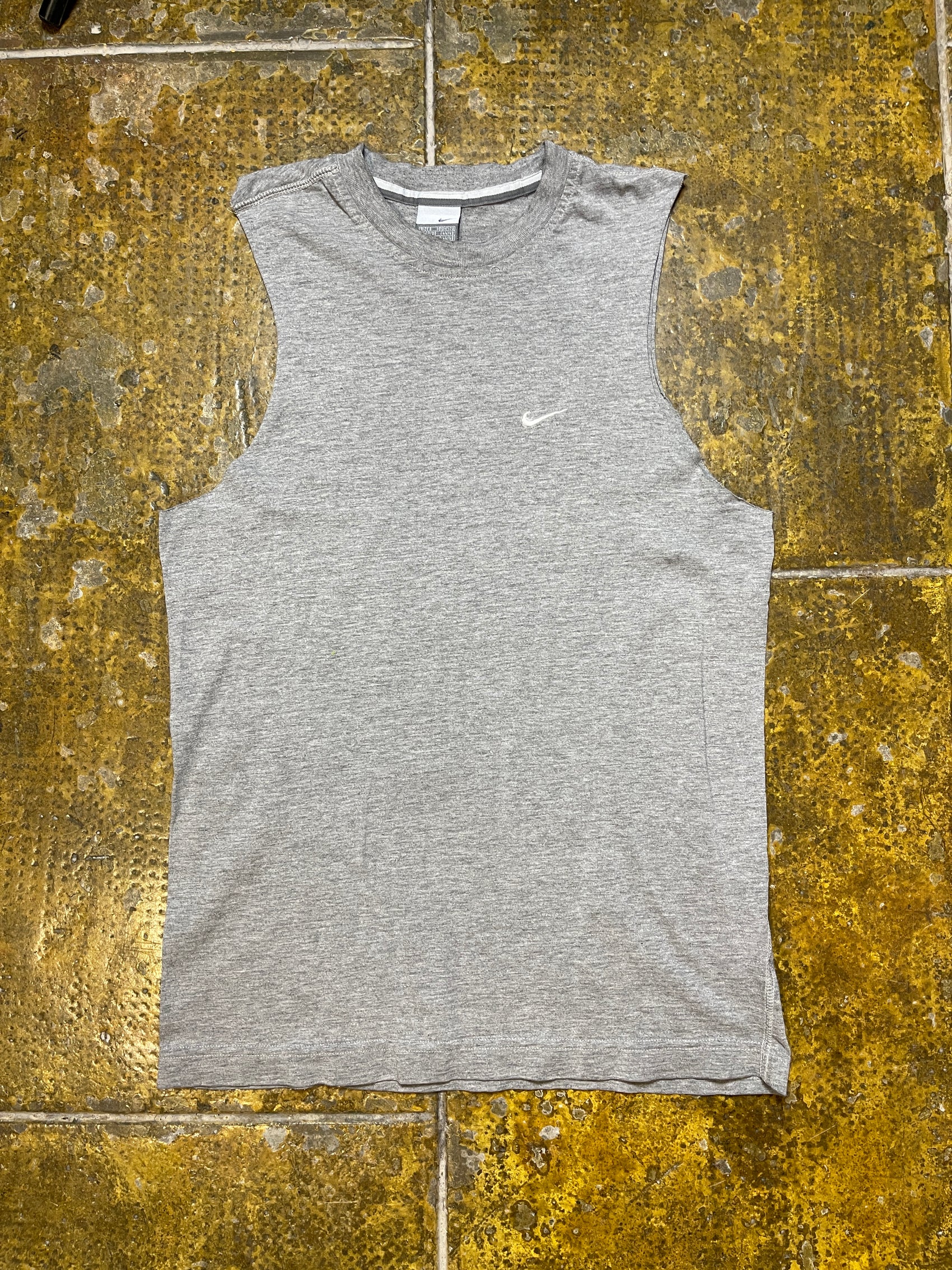Nike Tank Top Gray 2000s y2k - S