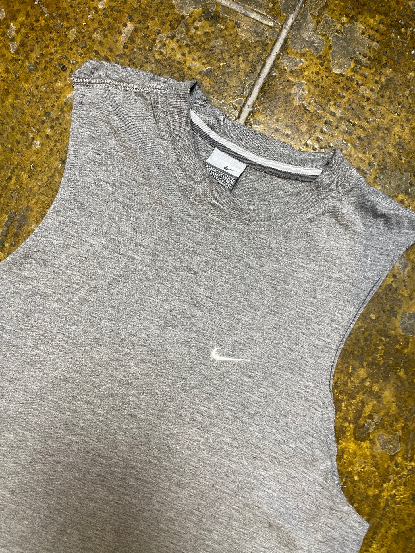 Nike Tank Top Gray 2000s y2k - S