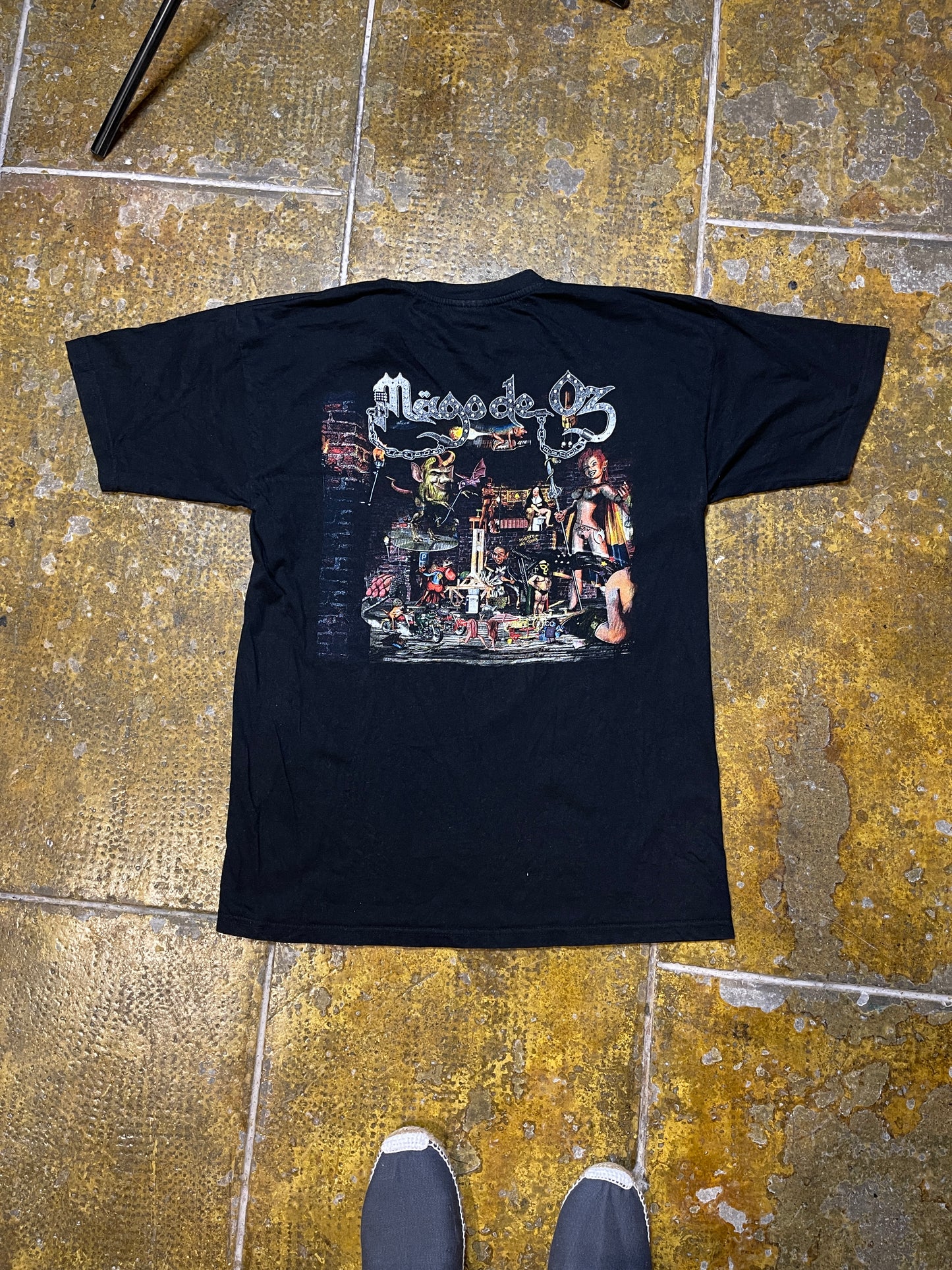 Mago de Oz Gaia Band T-Shirt Black 2000s - L