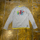 Valentino Rossi Long Sleeve Gray Yellow 2000s y2k - M
