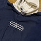 Nike Short Sleeve Top Hoodie Navy 1990s - XS
