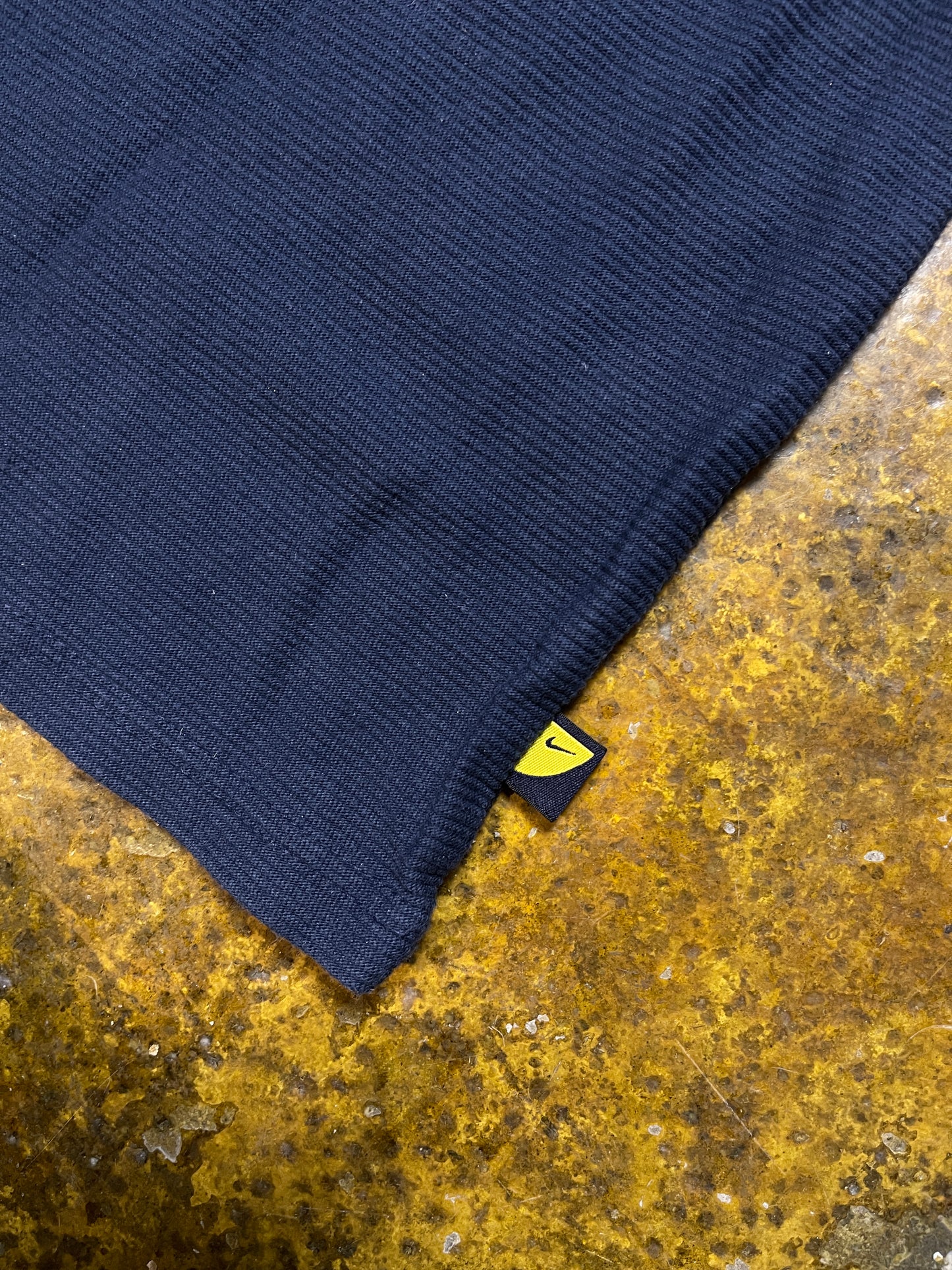Nike Short Sleeve Top Hoodie Navy 1990s - XS