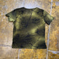 Green Short Sleeve Top Shiny 2000s y2k - XL