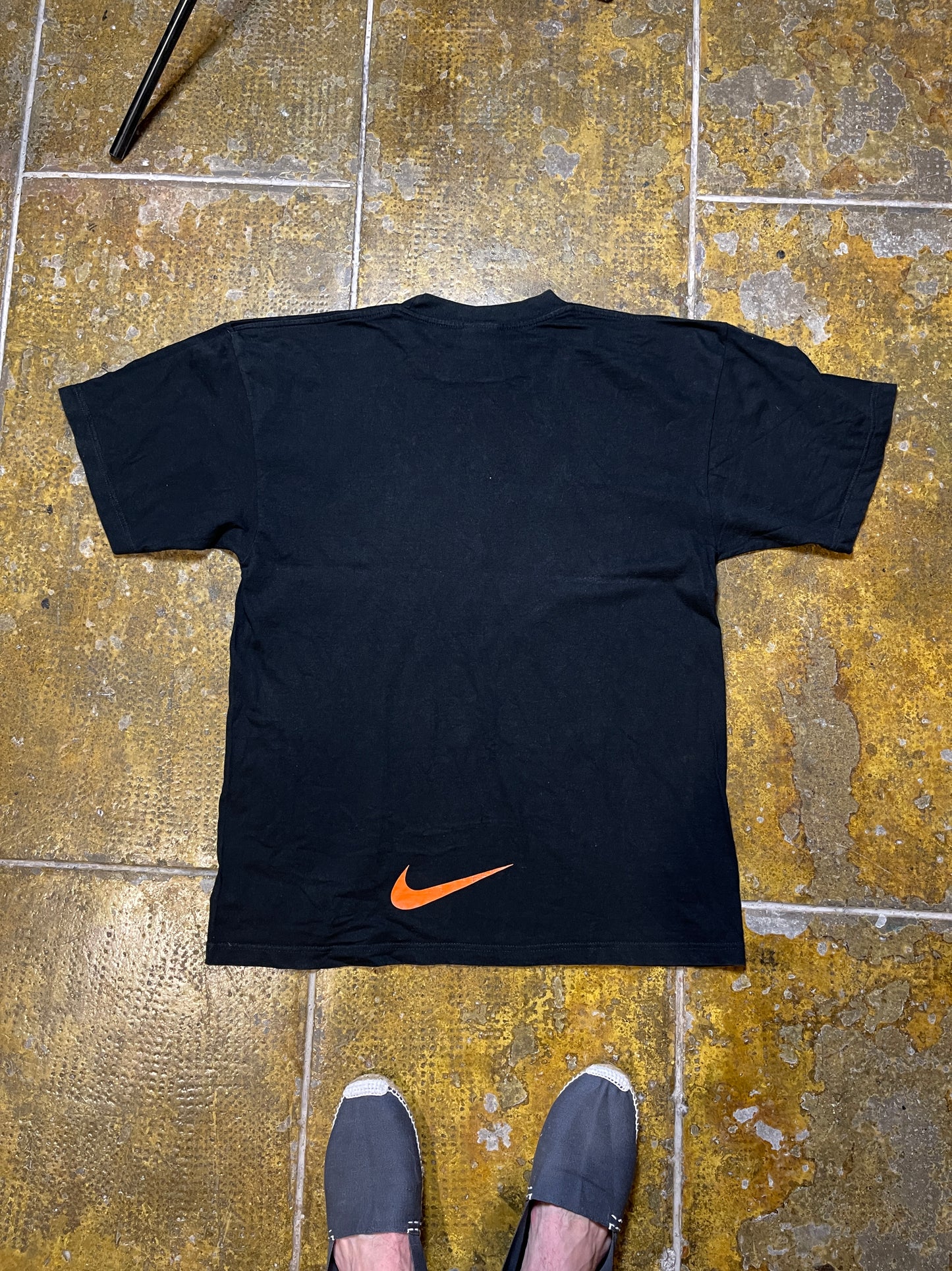 Vintage Nike Basketball T-Shirt Black 1990s - L/XL