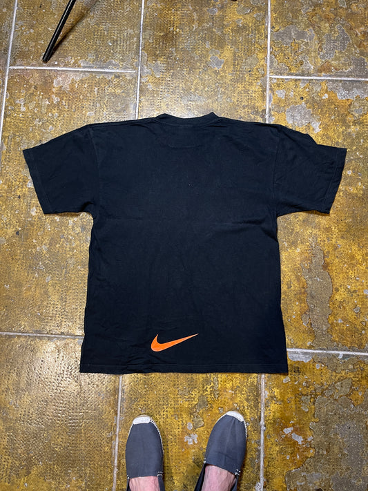 Vintage Nike Basketball T-Shirt Black 1990s - L/XL