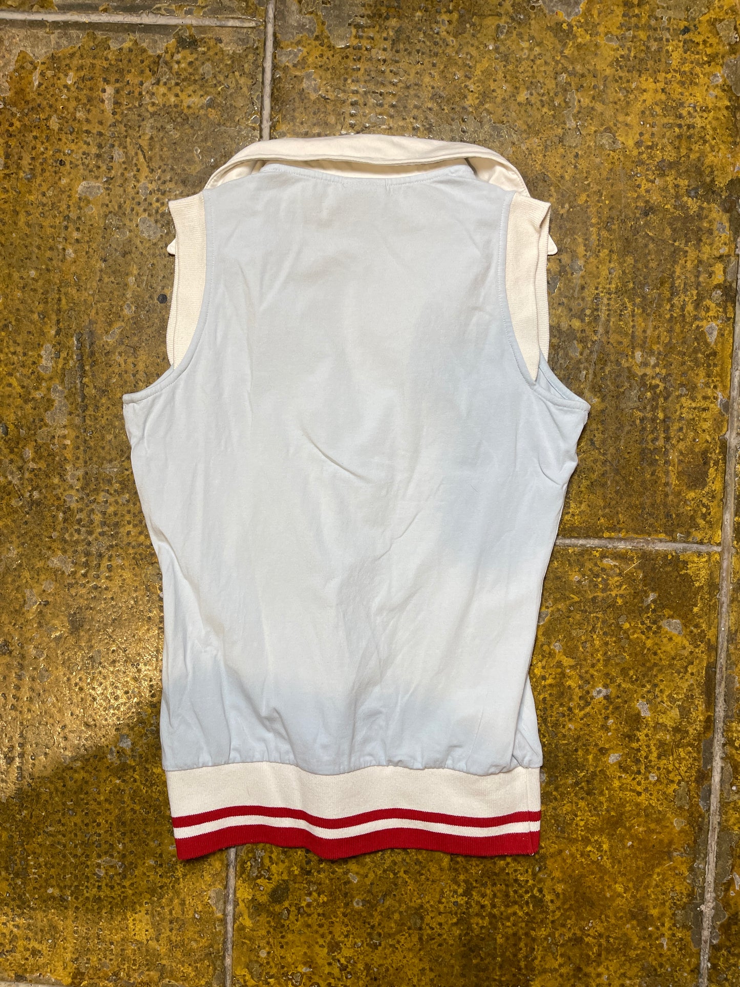 Nike Sleeveless Top Blue 2000s y2k - S