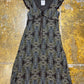 Esprit Short Sleeve Dress Summer Brown 2000s y2k Fairy - M