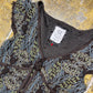 Esprit Short Sleeve Dress Summer Brown 2000s y2k Fairy - M