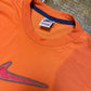 Vintage Nike T-Shirt Orange 1990s - XXL