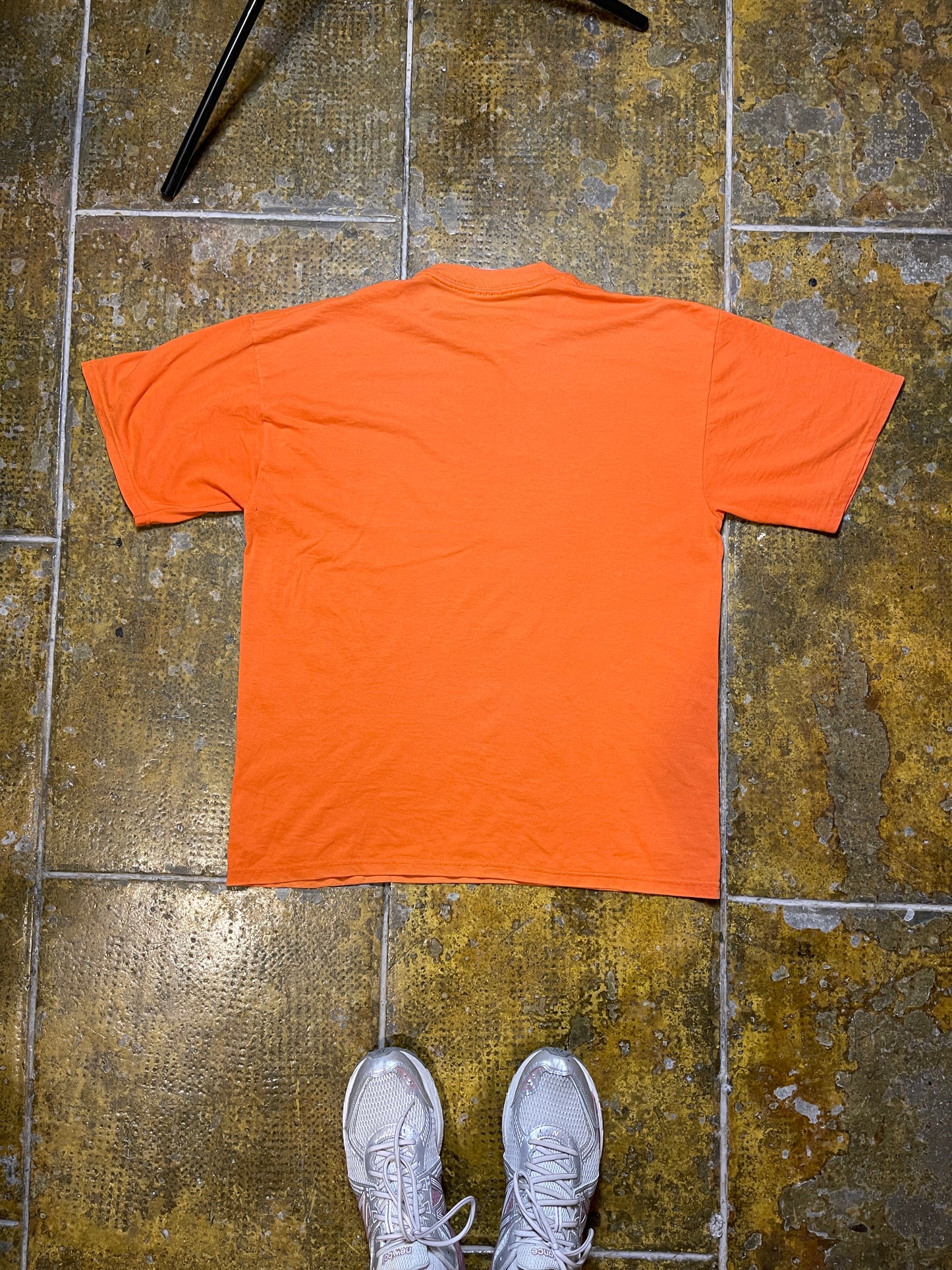 Vintage Nike T-Shirt Orange 1990s - XXL