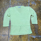 Oscalica Knitted Summer Sweatshirt Green - L