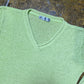 Oscalica Knitted Summer Sweatshirt Green - L