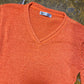 Oscalica Knitted Summer Sweatshirt Orange - L