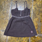 Fly Up Sleeveless Top Brown 2000s y2k - M