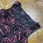 Alberta Castillo Sleeveless Top Black Purple 2000s y2k - XXL