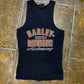 Harley Davidson Sleeveless Biker Top Black 2008 - M