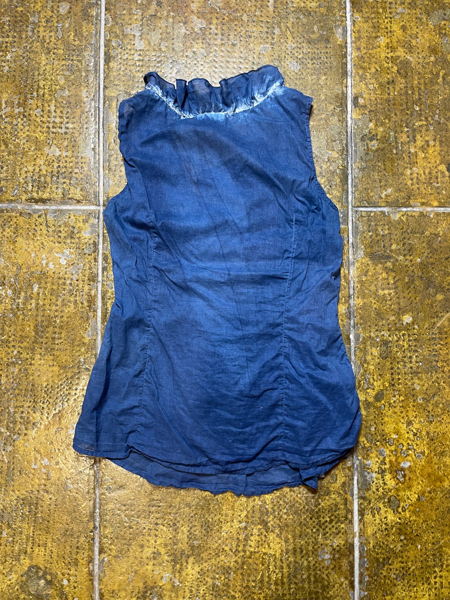 Esprit Sleeveless Top Blue 2000s y2k - M