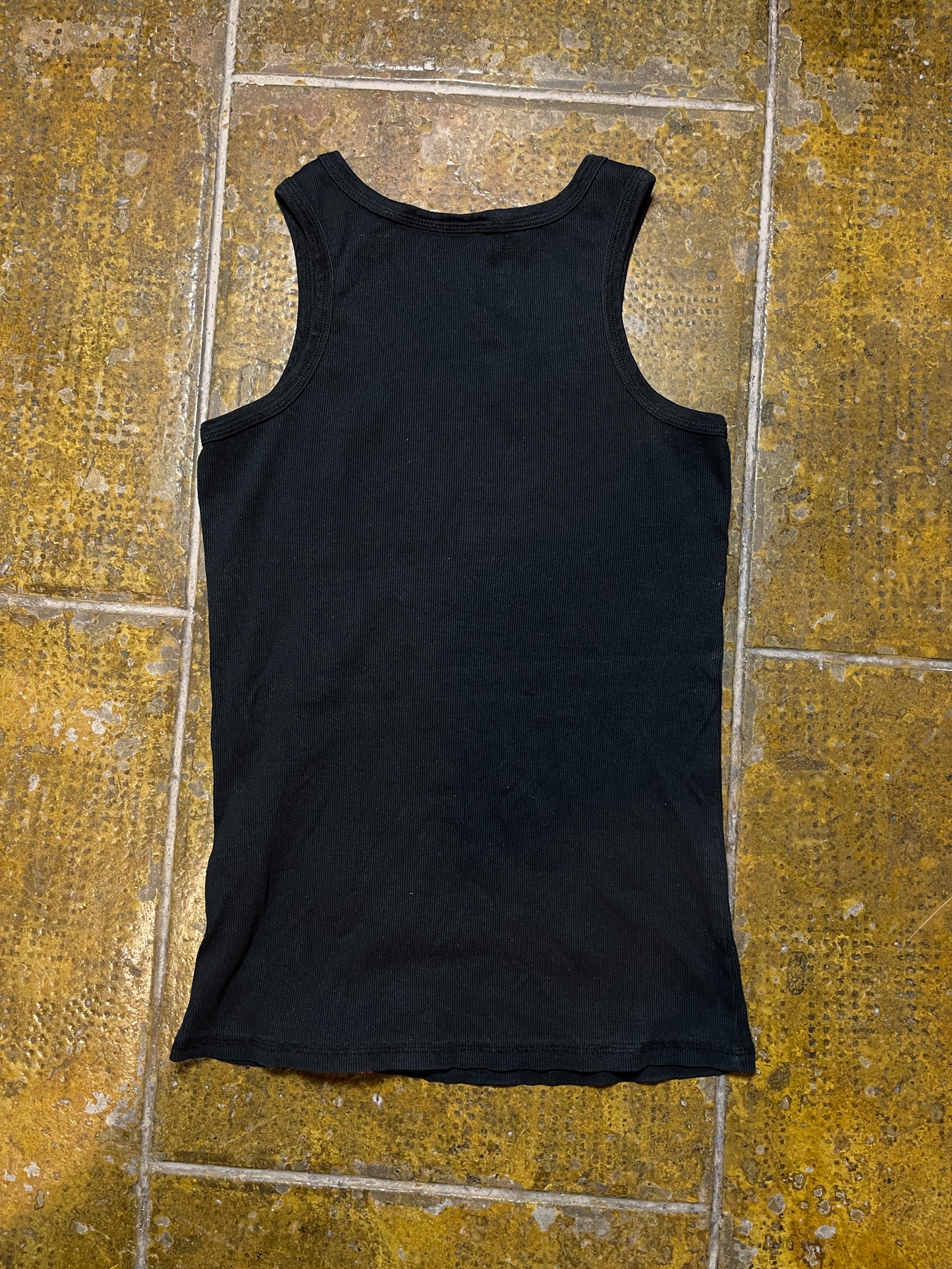 Harley Davidson Sleeveless Biker Top Black 2000s y2k - M