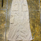 Vero Moda Beige Brown Long Cargo Skirt 2000s y2k - XS