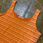 Absolute Sleeveless Top Orange Shiny 2000s y2k - XL