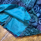Vintage Alberta Castillo Sleeveless Top Turquoise Blue - XXXL