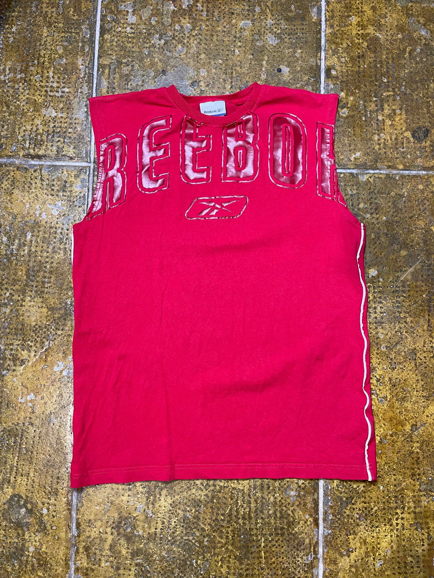 Reebok Tank Top Red 2000s y2k - XL