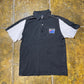 Vintage New Zealand Polo Shirt Black White - M