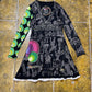 Desigual Long Sleeve Dress Multicolor 2000s y2k - L