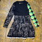 Desigual Long Sleeve Dress Multicolor 2000s y2k - L