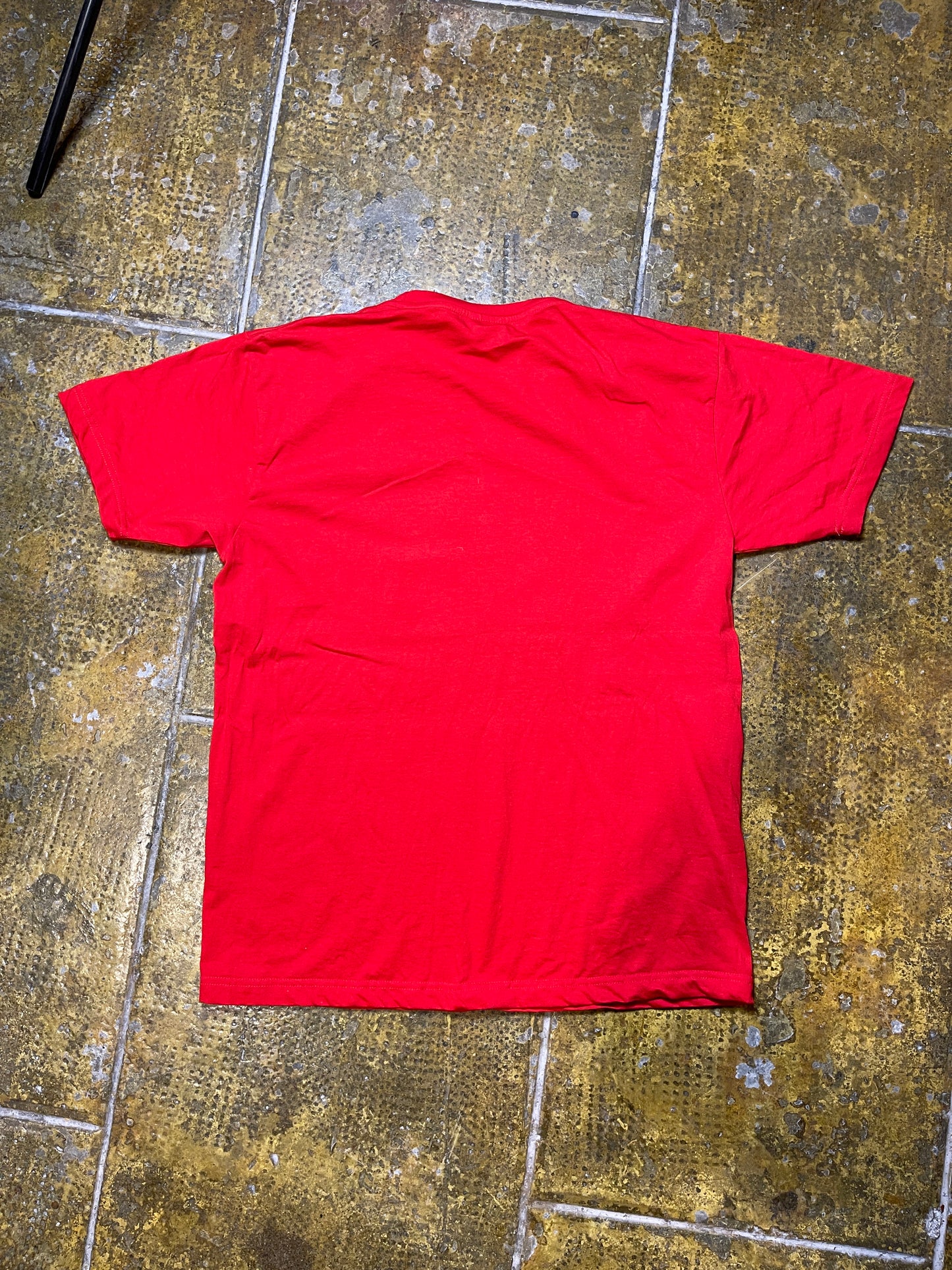Vintage Peligro Biologico T-Shirt Red - L