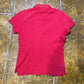 Ralph Lauren Short Sleeve Polo Top Red - M
