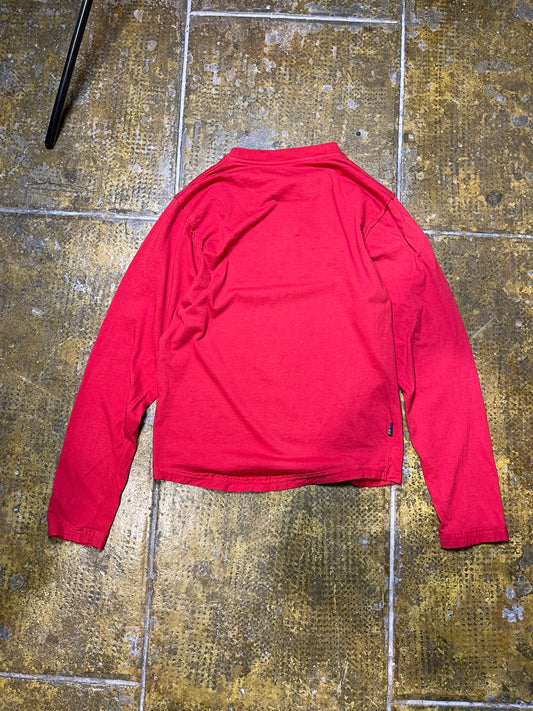 Fly Up Longsleeve Red 2000s y2k - S