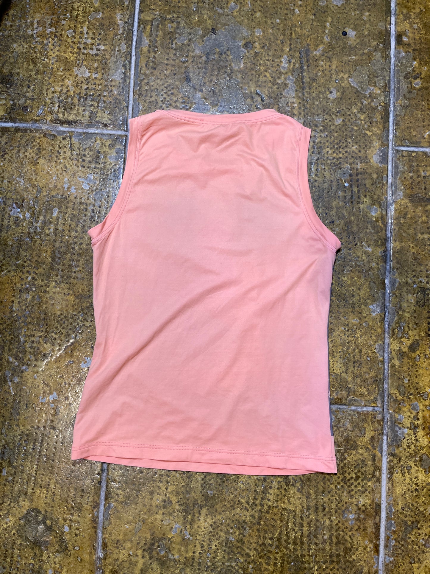 Diesel Sleeveless Top Apricot 2000s y2k Face - S