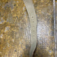 Playboy Belt Khaki Cotton Leather 2000s y2k Military Style - 94cm