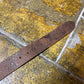 Playboy Leather Belt Big Buckle Brown 2000s y2k - 100cm
