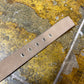 Playboy Belt Wild Leather Brown 2000s y2k - 99cm