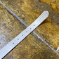 Playboy Leather Belt Big Buckle White 2000s y2k - 103cm