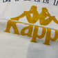 Kappa Longsleeve White Blue 2000s y2k Deadstock - L