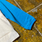 Kappa Longsleeve White Blue 2000s y2k Deadstock - L